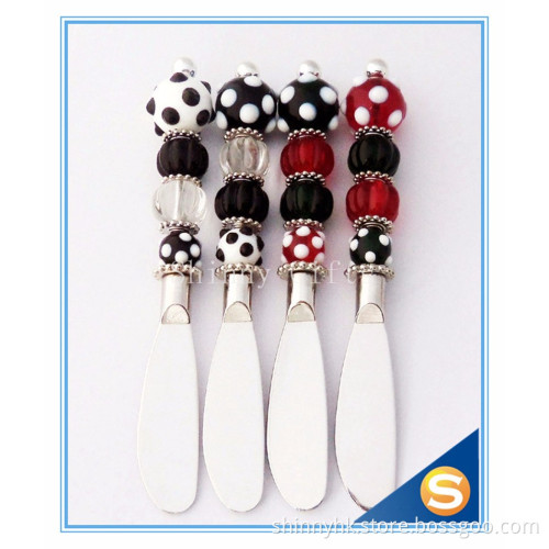 Glass Metal Materials Small Butter Knife High Quality